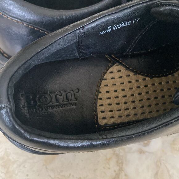 Born Leather Oxford Lace Up Derby Shoes - Picture 12 of 14